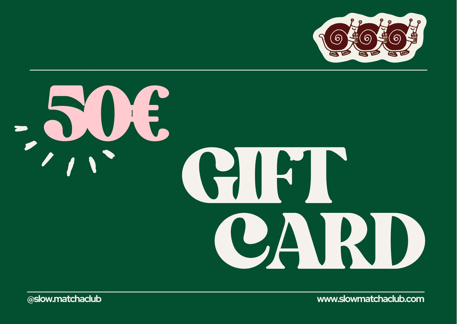 slow matcha club giftcard