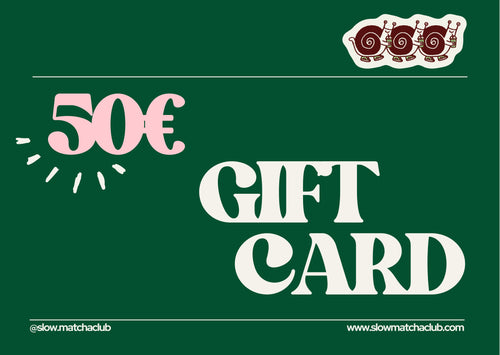 slow matcha club giftcard